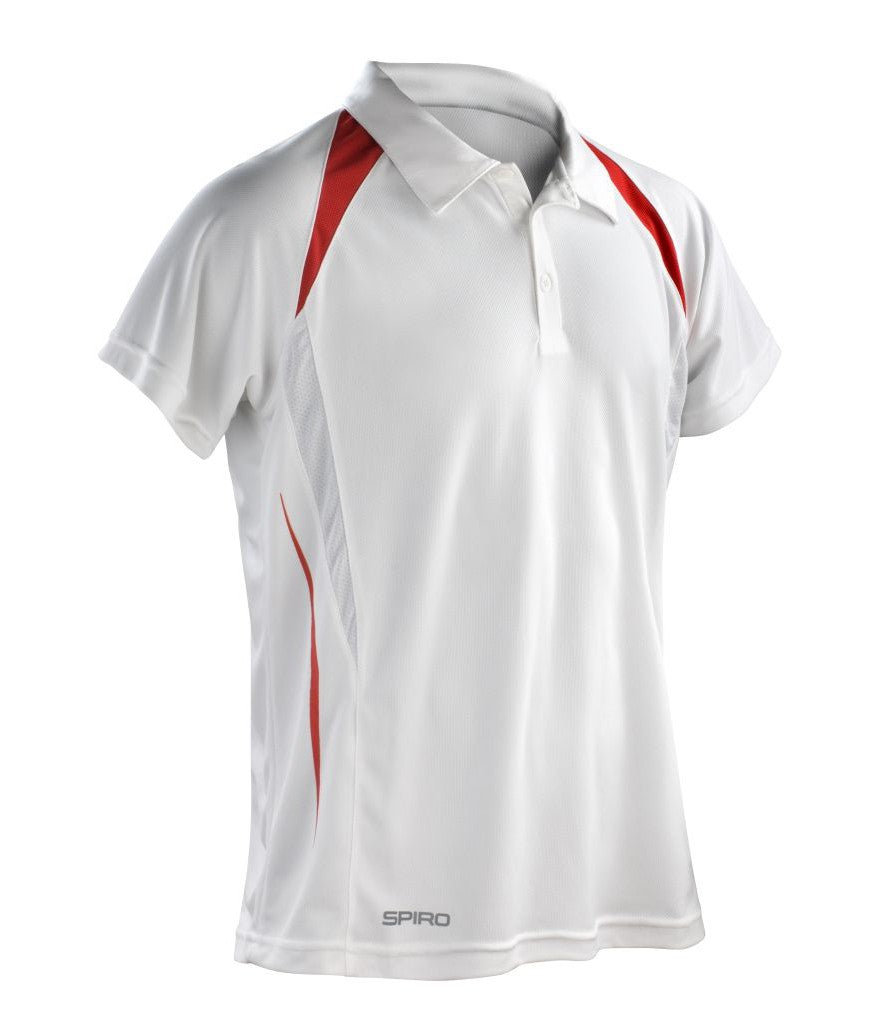 Spiro Team Spirit Polo | WHITE/RED